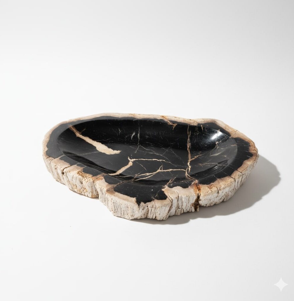 Petrified Wood Ashtray - AS003