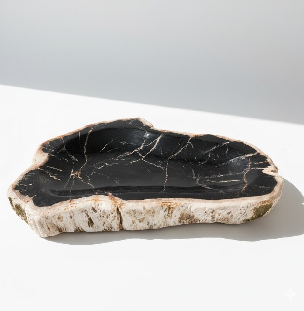 Petrified Wood Ashtray – AS005