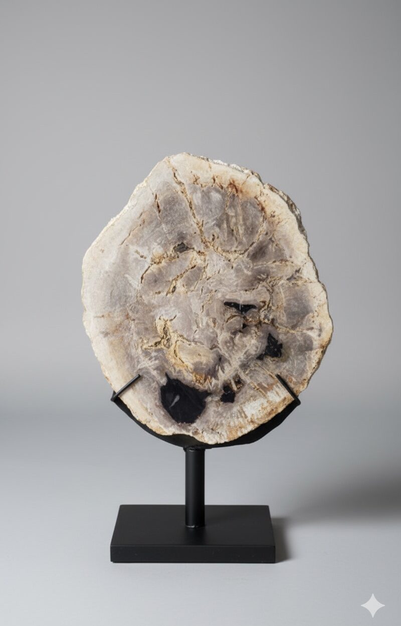 Petrified Wood Stand Decoration - DC040