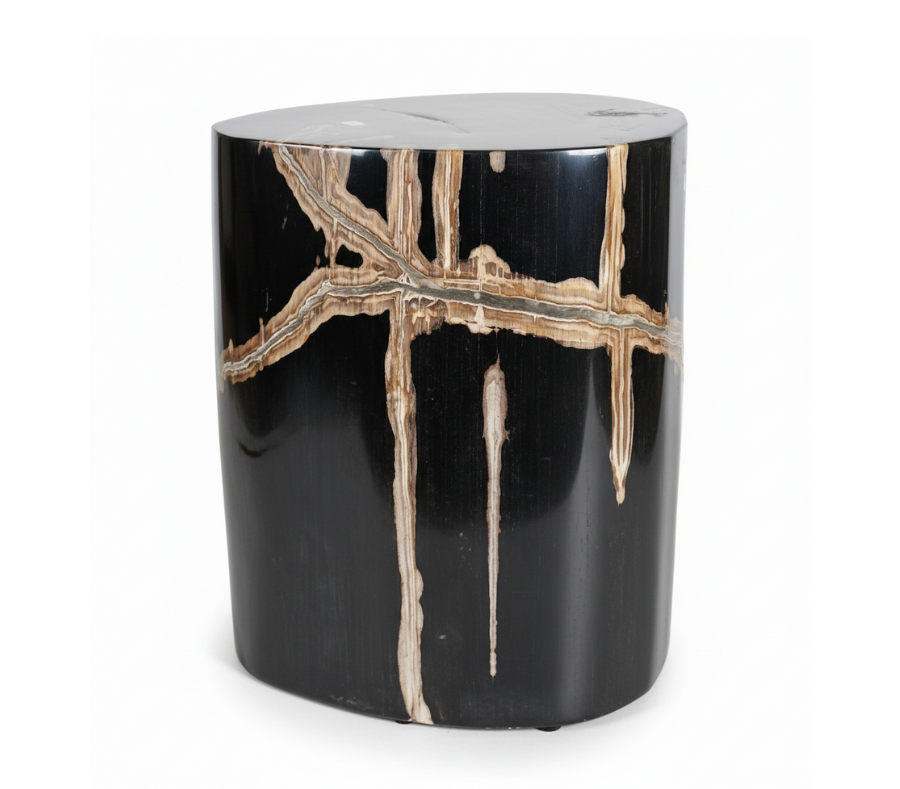Petrified Wooden Stool -ST048