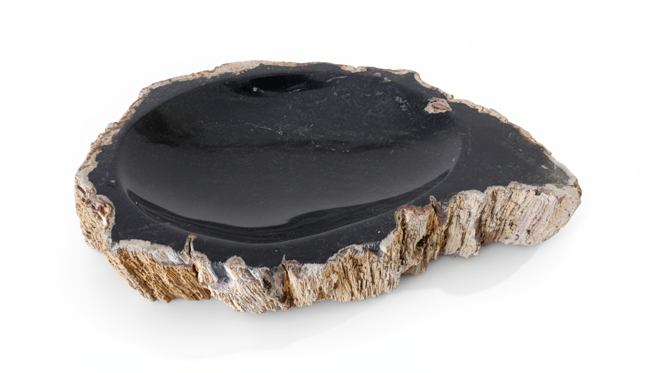 Petrified Wood Ashtray - AS020
