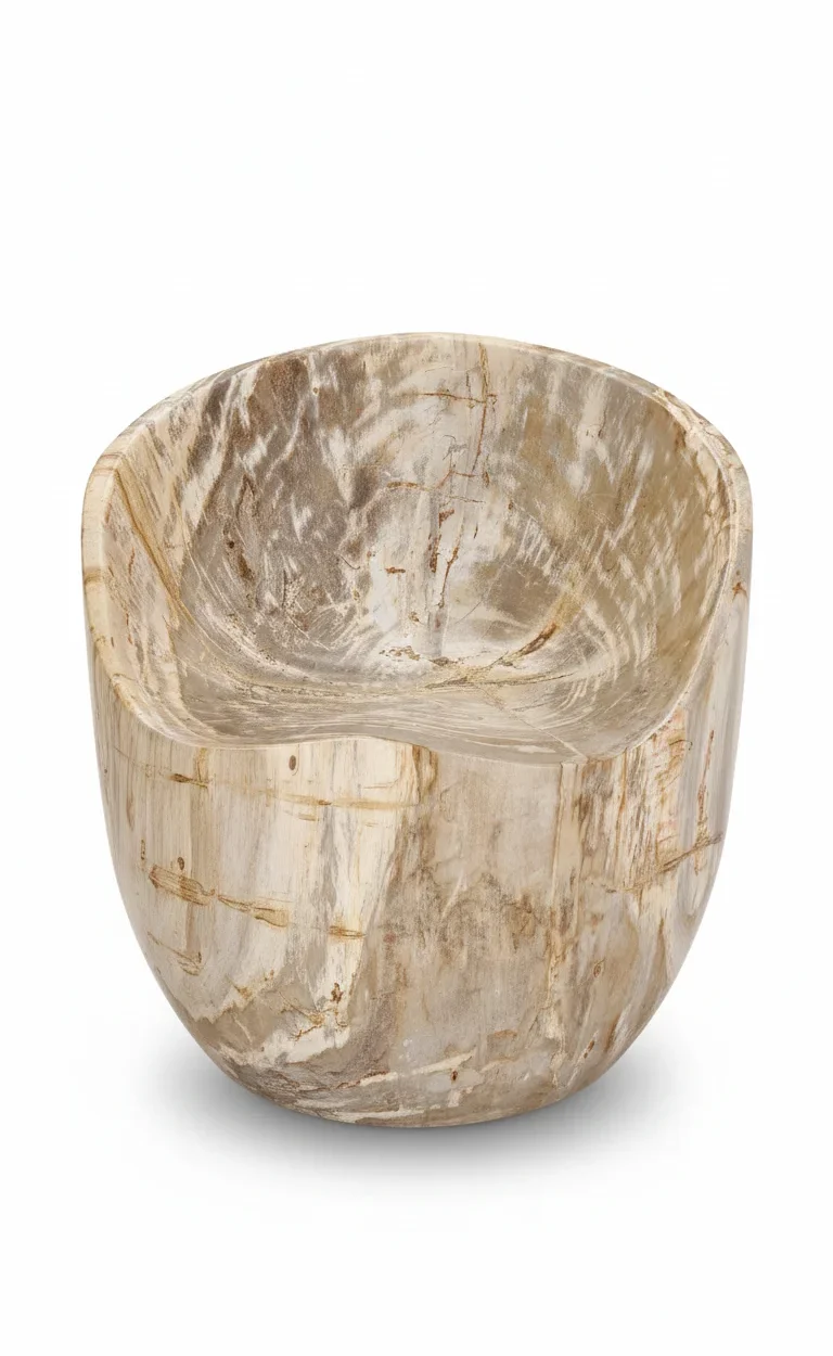 petrified wood furniture in Bali