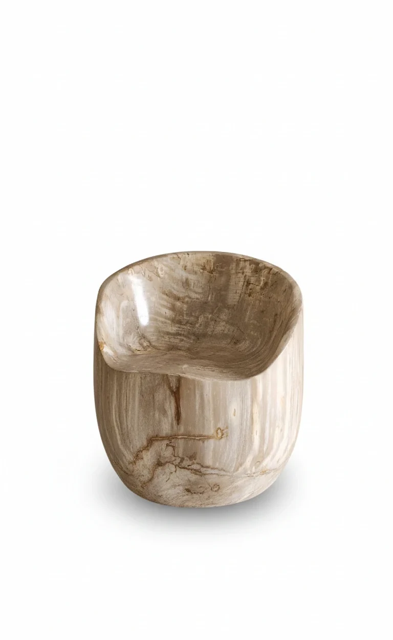 petrified wood furniture in Bali