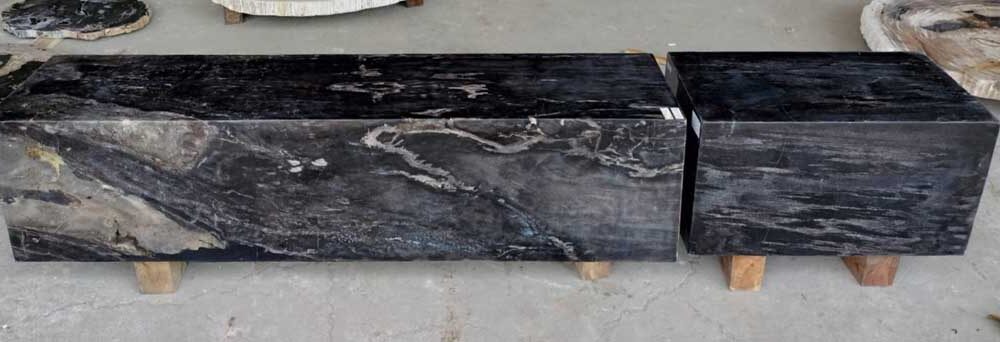 petrified wood in Bali