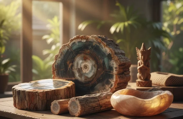 10 Petrified Wood Furniture Recommended for Tropical Architecture