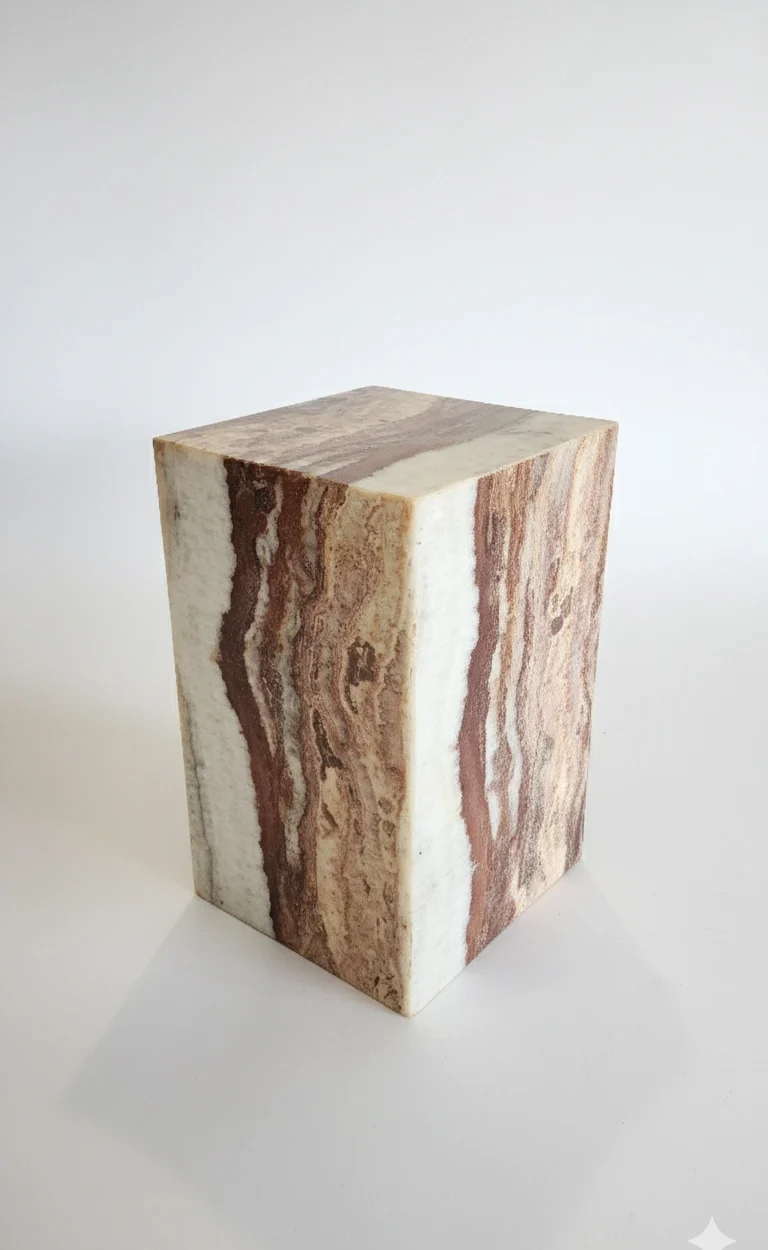 Marble and Scandinavian Interior