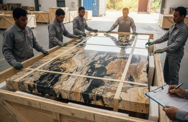 4 Process of Shipping Petrified Wood Furniture Abroad: A Comprehensive Guide to Global Logistics