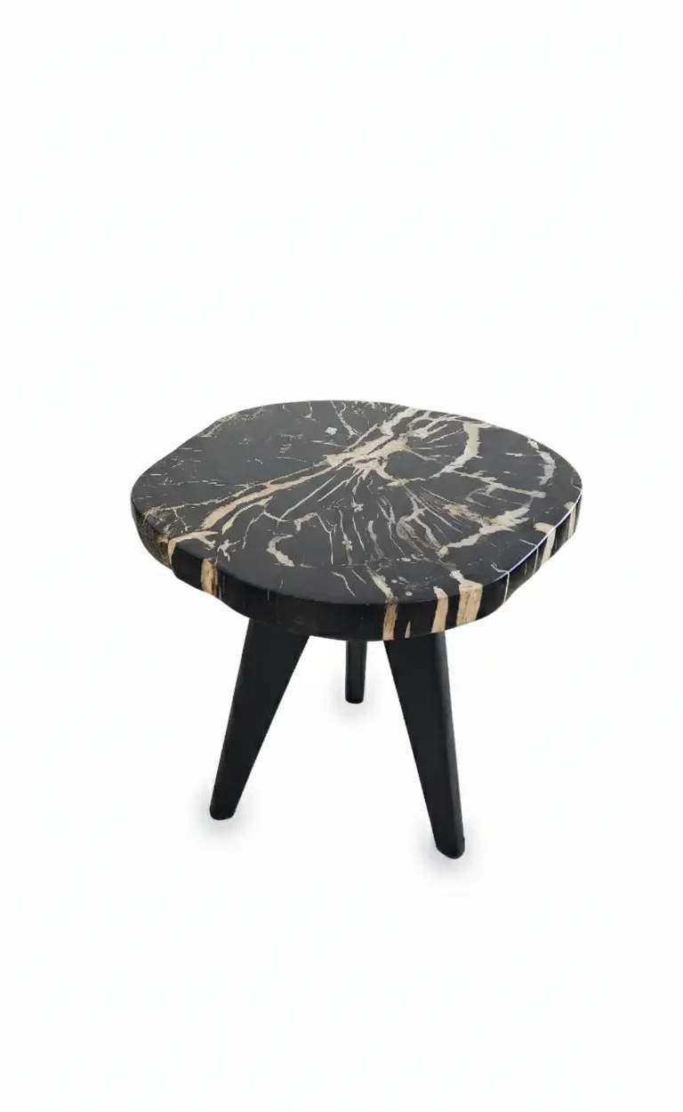 petrified wood furniture by Bali Petrified Wood