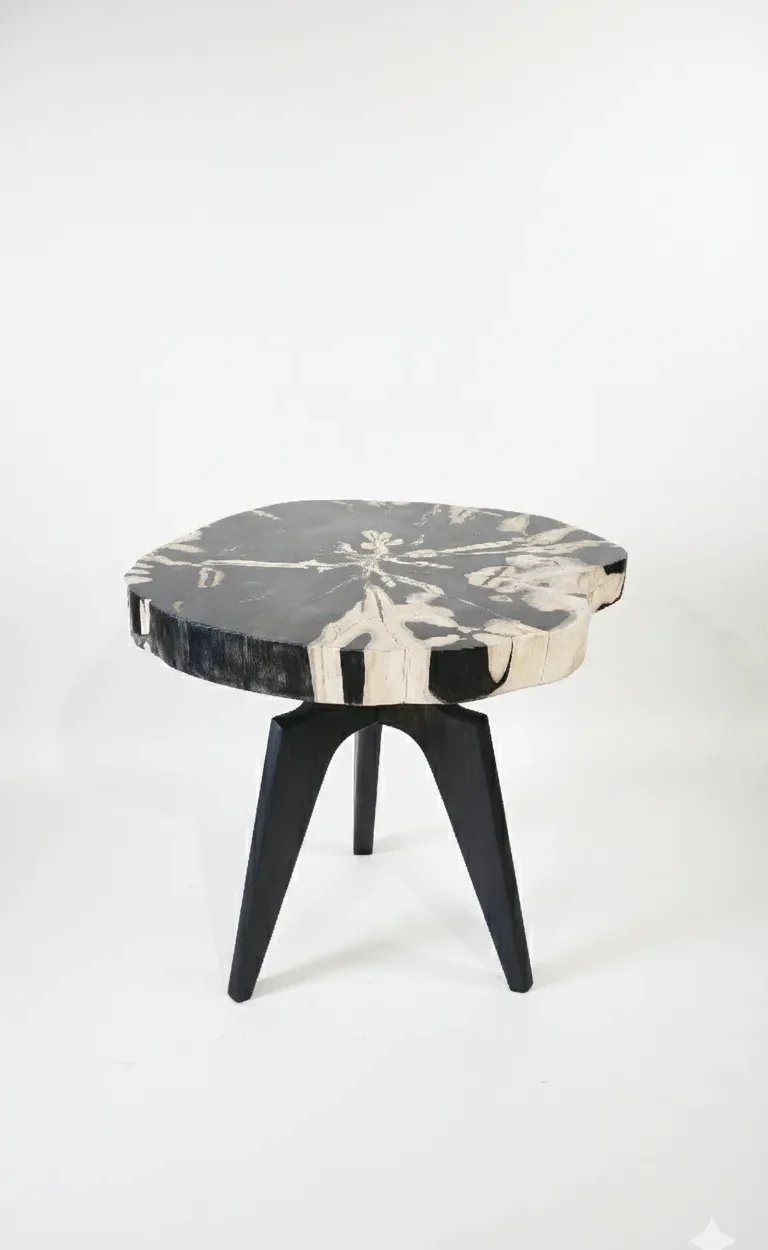 petrified wood furniture by Bali Petrified Wood