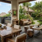 5 Best Petrified Wood Furniture for Outdoor Design How Luxury Furniture Increases the Value of Your Bali Villa Property
