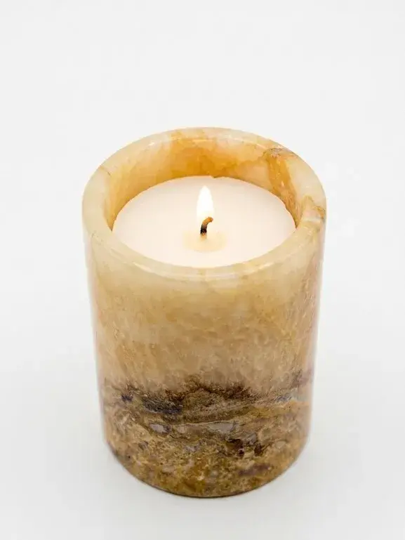 Onyx Candle Holder set of 2