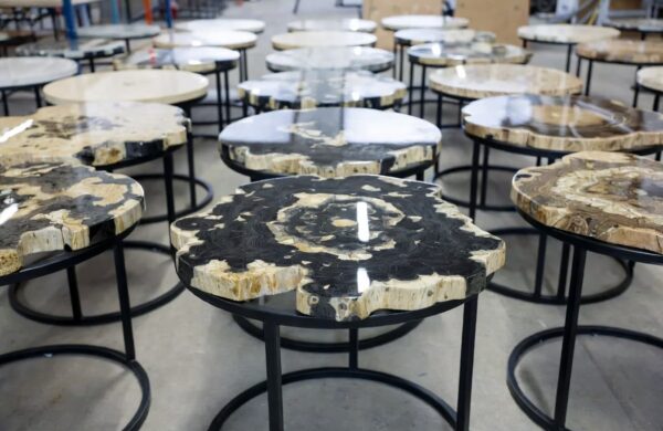 Wholesale Petrified Wood Furniture from Bali for International Buyers