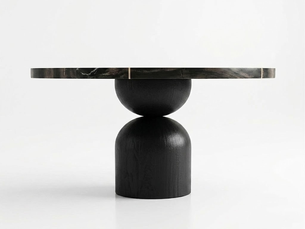Petrified Wood Dining Table TB-138
